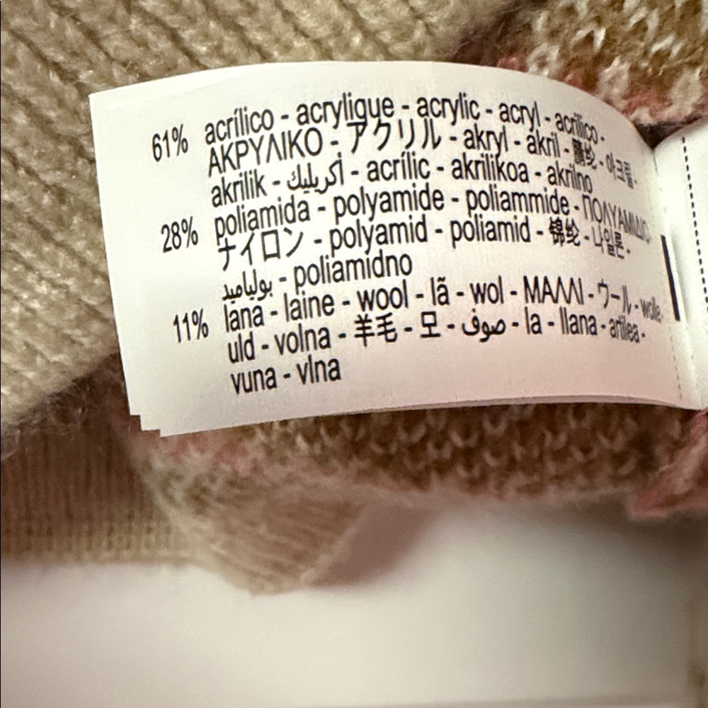 ZARA JACQUARD KNIT SWEATER WITH WOOL- 4 years - Picture 7 of 7